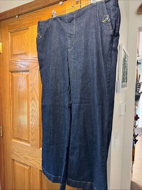 Maeve Dark Blue Relaxed Fit Jeans